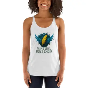 Stylish emblem Women's Racerback Tank