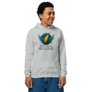 Stylish emblem Youth heavy blend hoodie